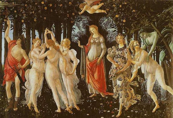 Primavera, Sandro Botticelli, 1477