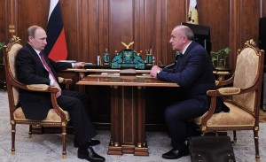 Рабочая встреча Владимира Путина с и. о. главы Удмуртии | фото пресс-службы Кремля