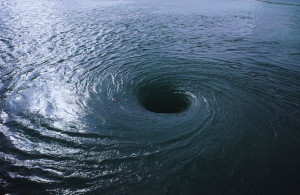 Gravity-hole