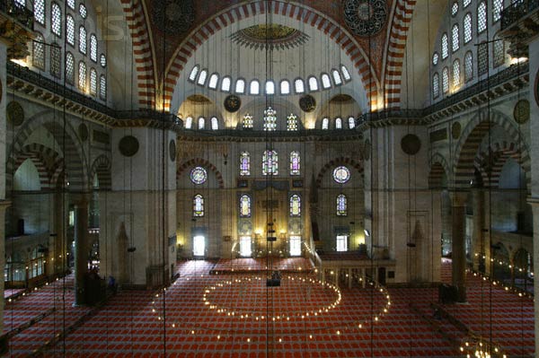 Мечеть Сулеймание (Сулеймание-джами, Süleymaniye Camisi, Suleiman Mosque). Стамбул
